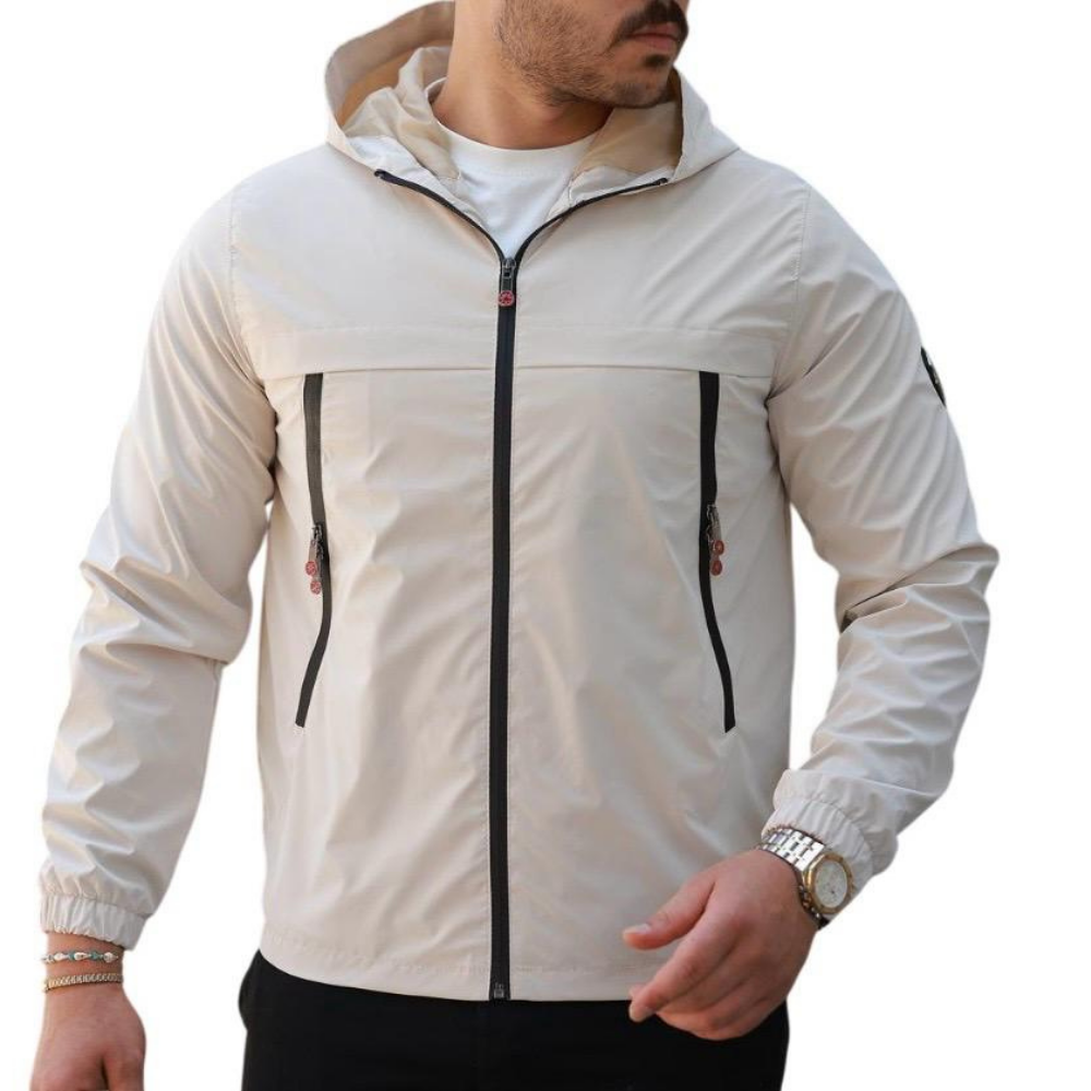 ROSSPALL Herren Glänzender Saisonmantel - Stilvolles und modernes Design