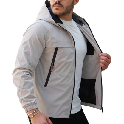 ROSSPALL Herren Glänzender Saisonmantel - Stilvolles und modernes Design