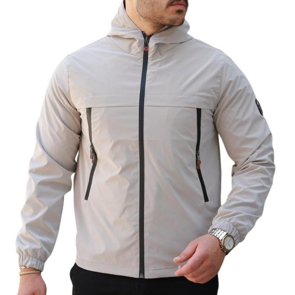 ROSSPALL Herren Glänzender Saisonmantel - Stilvolles und modernes Design