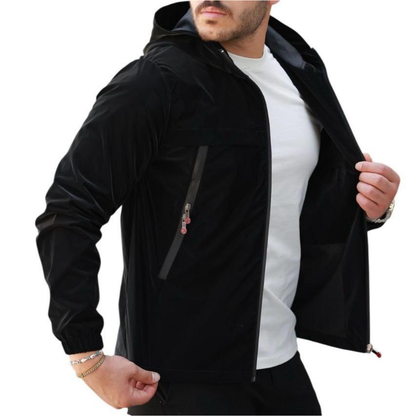 ROSSPALL Herren Glänzender Saisonmantel - Stilvolles und modernes Design